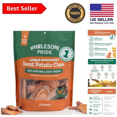 Single-Ingredient Sweet Potato Chews for Dogs - , Gluten-Free, 32 Ounces