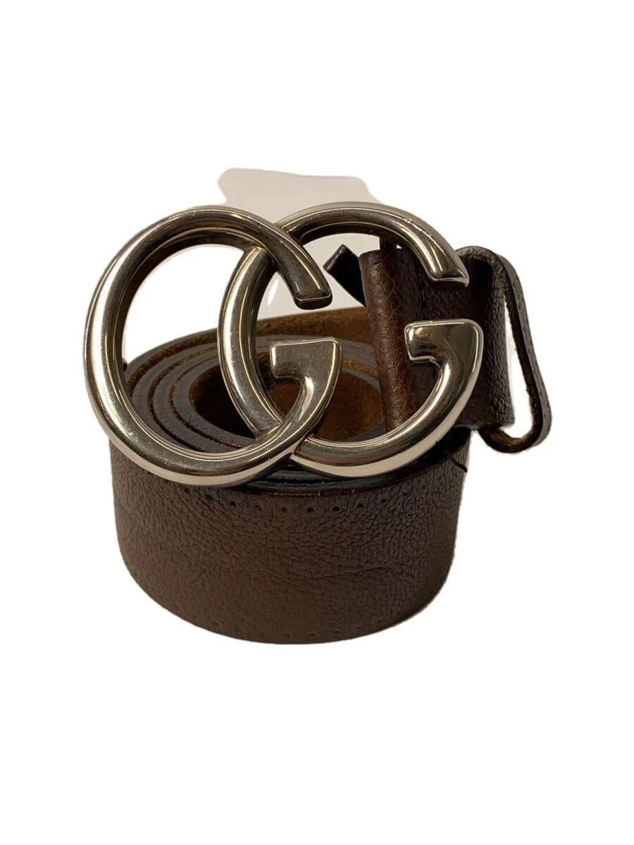 Ceinture GUCCI cuir marron uni homme 259982 occasion