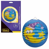 Idena - 30415 - Mond Und Sterne Lampignon / Laterne 26Cm