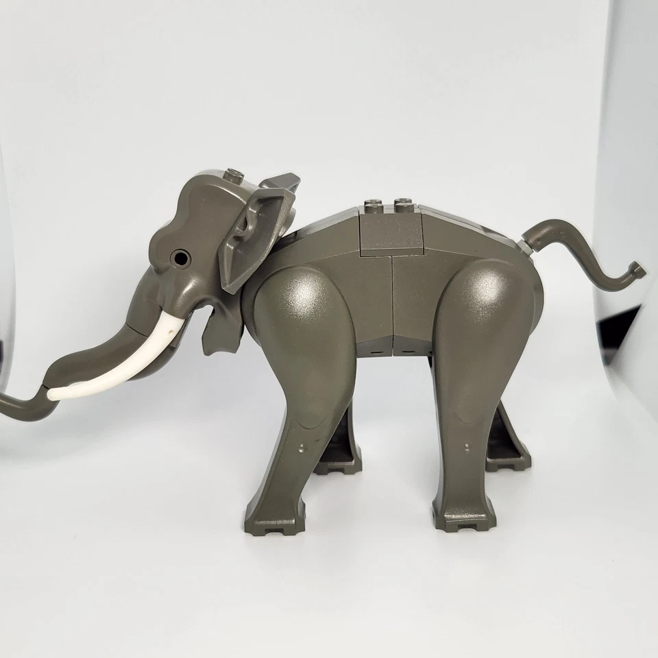 LEGO Aventureros Elefante Gris Oscuro 7414 Orient Expedition Foto 2 de 4