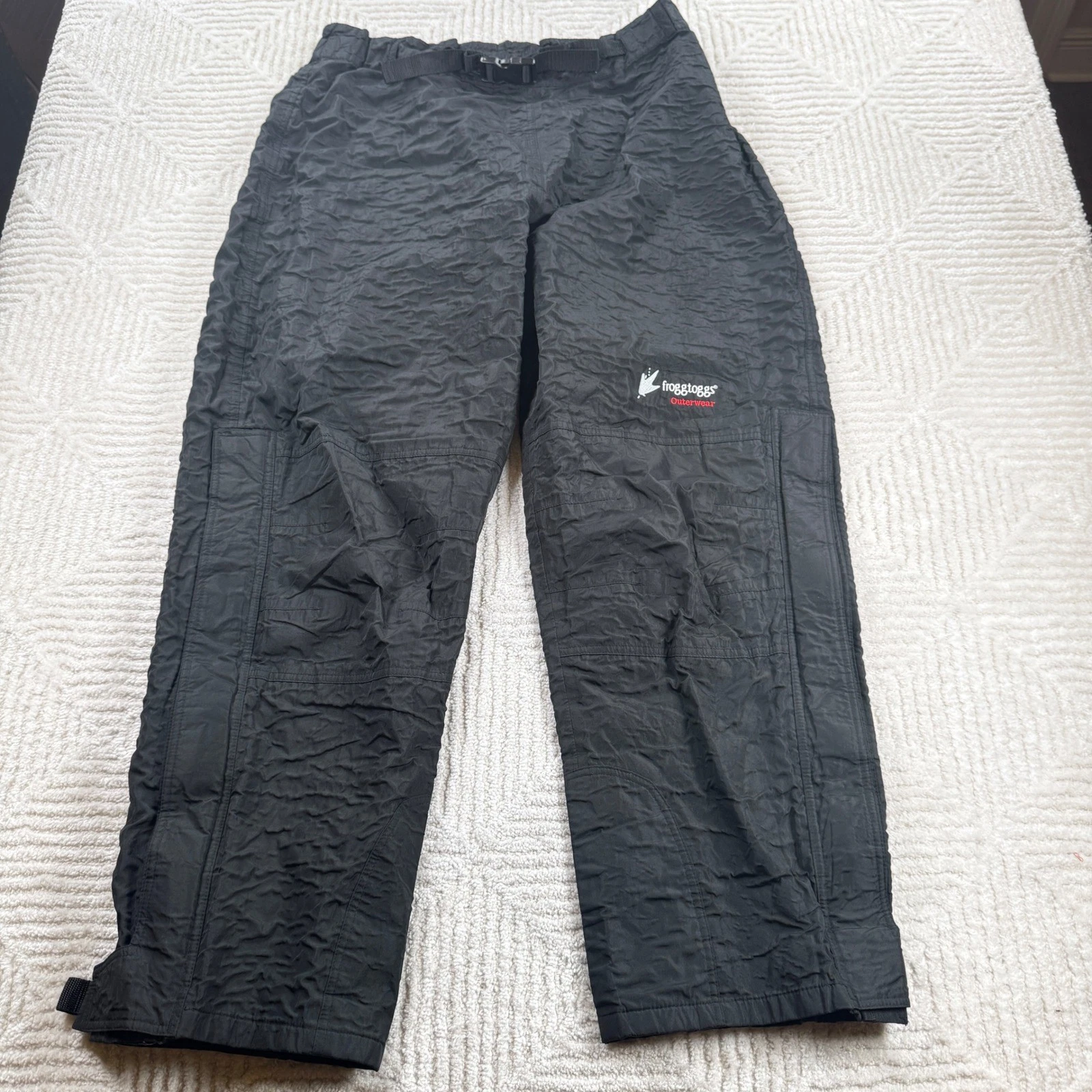 Frogg Toggs Rain Pants Men's XL Black Waterproof Hiking Gorpcore Utility
Opens in a new window or ta