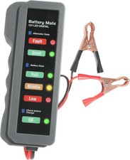 Car Battery And Alternator Tester With Led Indication 12v Digital Vehicle Batte