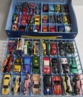 Vintage Hot Wheels Lesneys Matchbox Cars Collectors Case & Other Brands