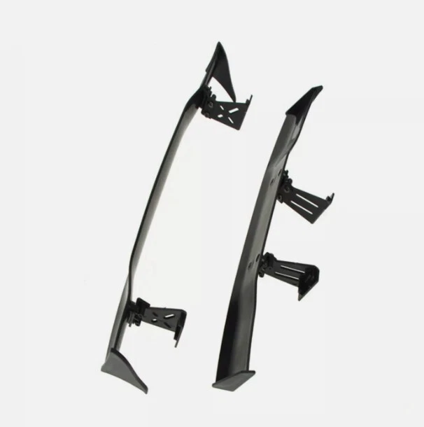 Alerón de plástico de alas traseras de coche modelo universal para coche de deriva de carreras de 1/10 RC Foto 2 de 4