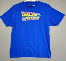 Back To The Future Gift For Fan Blue Tee Shirt S-5XL