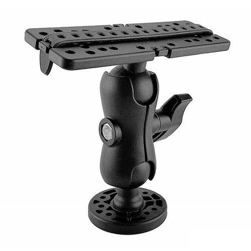 Fish Finder Mount Base Fishing Boat GPS Bracket Plate 360 Degree Swivel Universa - Picture 6 of 10