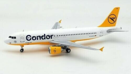 JFox Models 1:200 Airbus A320-212 Condor D-AICA (with stand) Ref: JF-A320-034 JFox Models 1:200 Airbus A320-212 Condor D-AICA (with stand) Ref: JF-A320-034