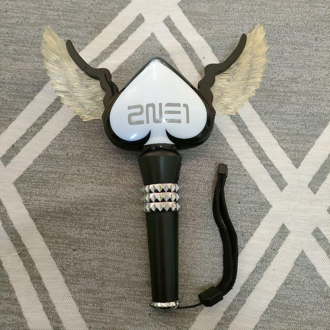 2NE1 ライトスティック ペンライト リング ホワイト Z公式品】2NE1