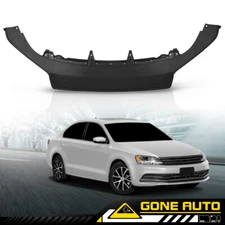 Front Black Air Dam Deflector Lower Valance Fit For 2015-2018 Volkswagen Jetta