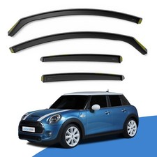 MINI COOPER ONE F55 MK3 2014-2023 5 Door Hatchback Wind Deflectors 4pc Tinted