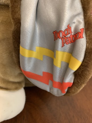 DE COLECCIÓN 1991 TONKA POOCH PATROL MARRÓN CACHORRO PERRO PELUCHE PELUCHE JUGUETE SIN CAPA - Imagen 4 de 10