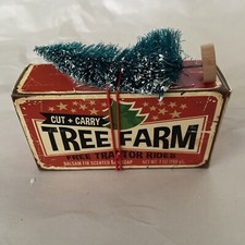 Falls River Balsam Fir Scented Soap 7oz In Old Fashioned BoxOrnament Made In USA