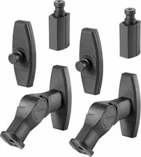 Rocketfish RF-HSWM2B Tilting Wall Mounts for Small Speakers 2 Pieces - Black