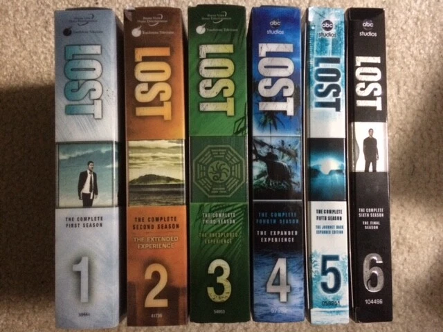 Lost Season 1 6 DVDs & Blu-ray Discs for sale - eBay