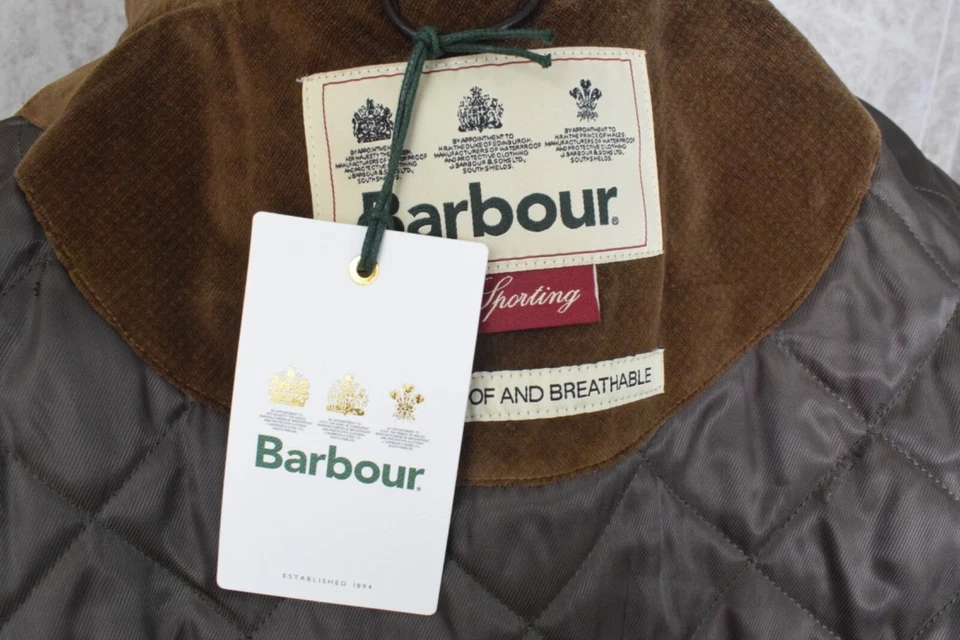 New BARBOUR Gamefair Tweed Hunting Coat Size XL 46/48 Berwick 56/58 Sporting - Image 2 of 4