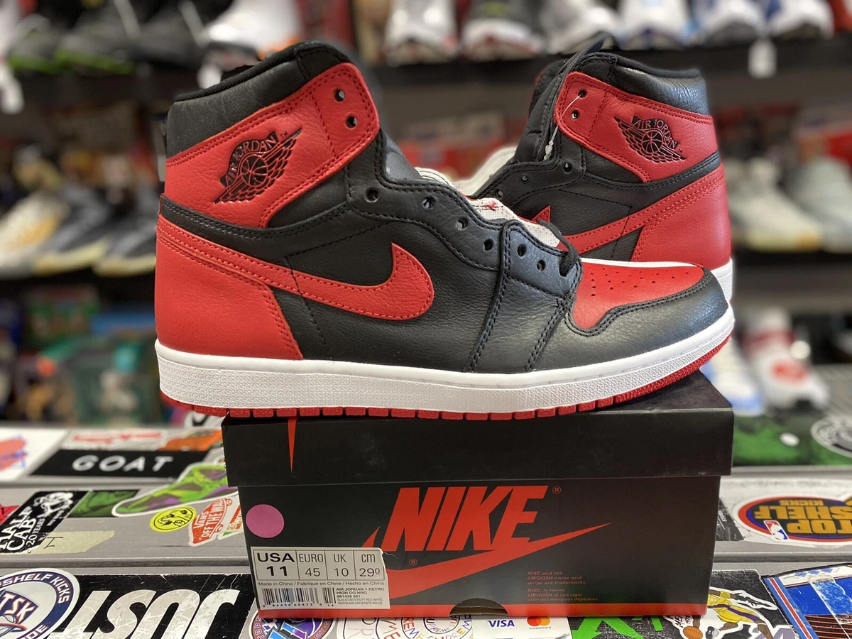 DS NEW Nike Air Jordam Retro 1 Homage to Home Size 11 Authentic Rare Vintage VTG