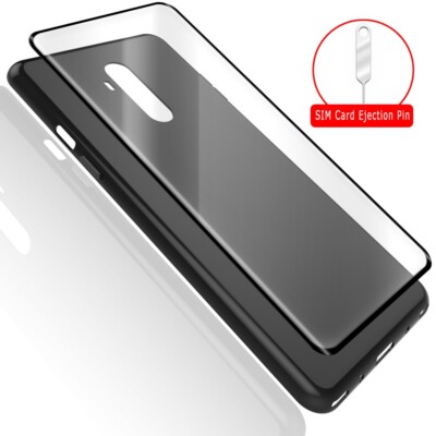 High Grade Soft Slim TPU Case High Definition Screen Protector for OnePlus 7 Pro