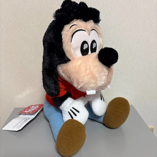 NEW w Tag Goofy Max Plush doll Toy Watery eyes Disney From Japan Kawaii - Picture 2 of 4