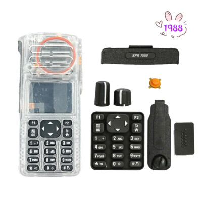 Lot1 Clear Transparent Replacement Front Housing Case for XPR7550 DGP8550 Radio