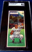 1955 Topps DOUBLE HEADER  #93 SAWATSKI  94 TAPPE  SGC 8 CUBS/WHITE SOX  NM-MT