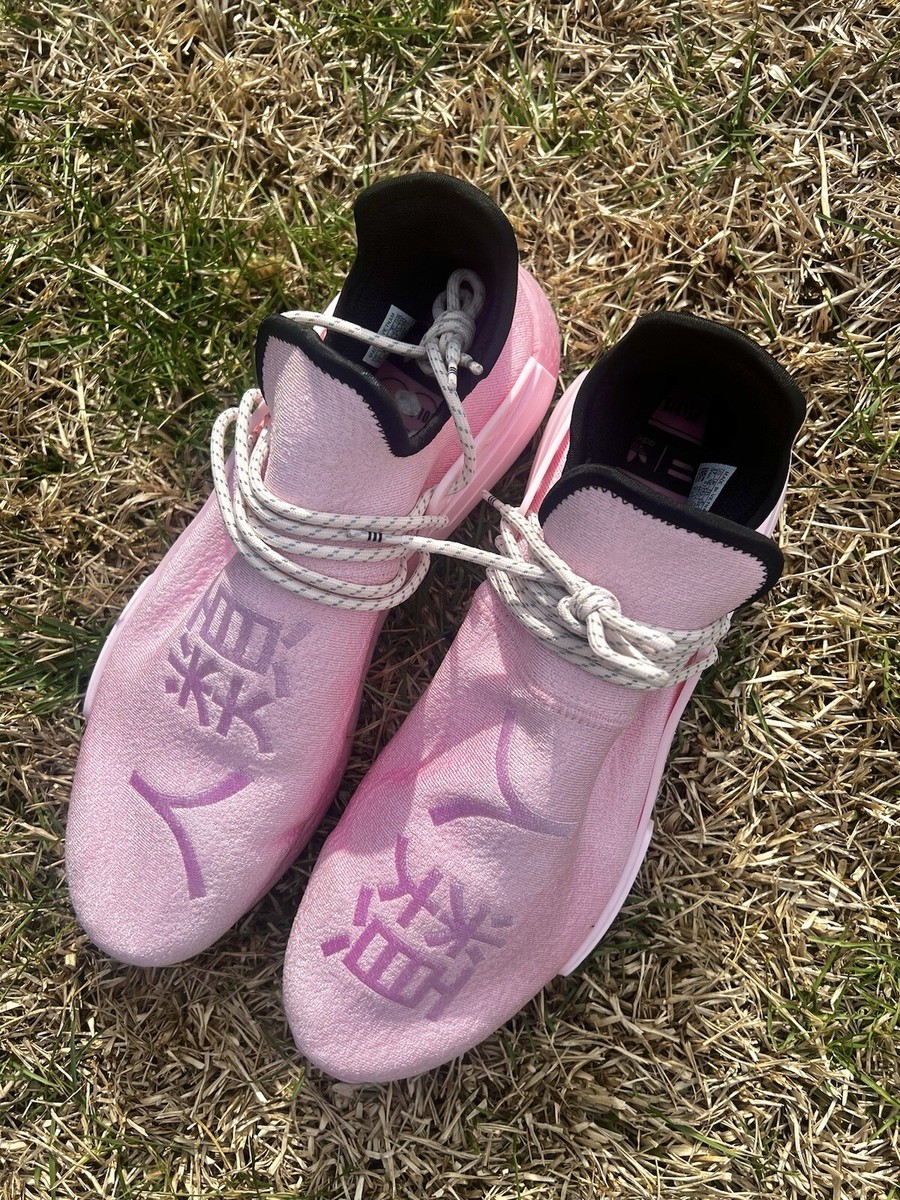adidas gazelle silver green womens Adidas NMD Hu Pharrell Pink – Retro Grails main image 0
