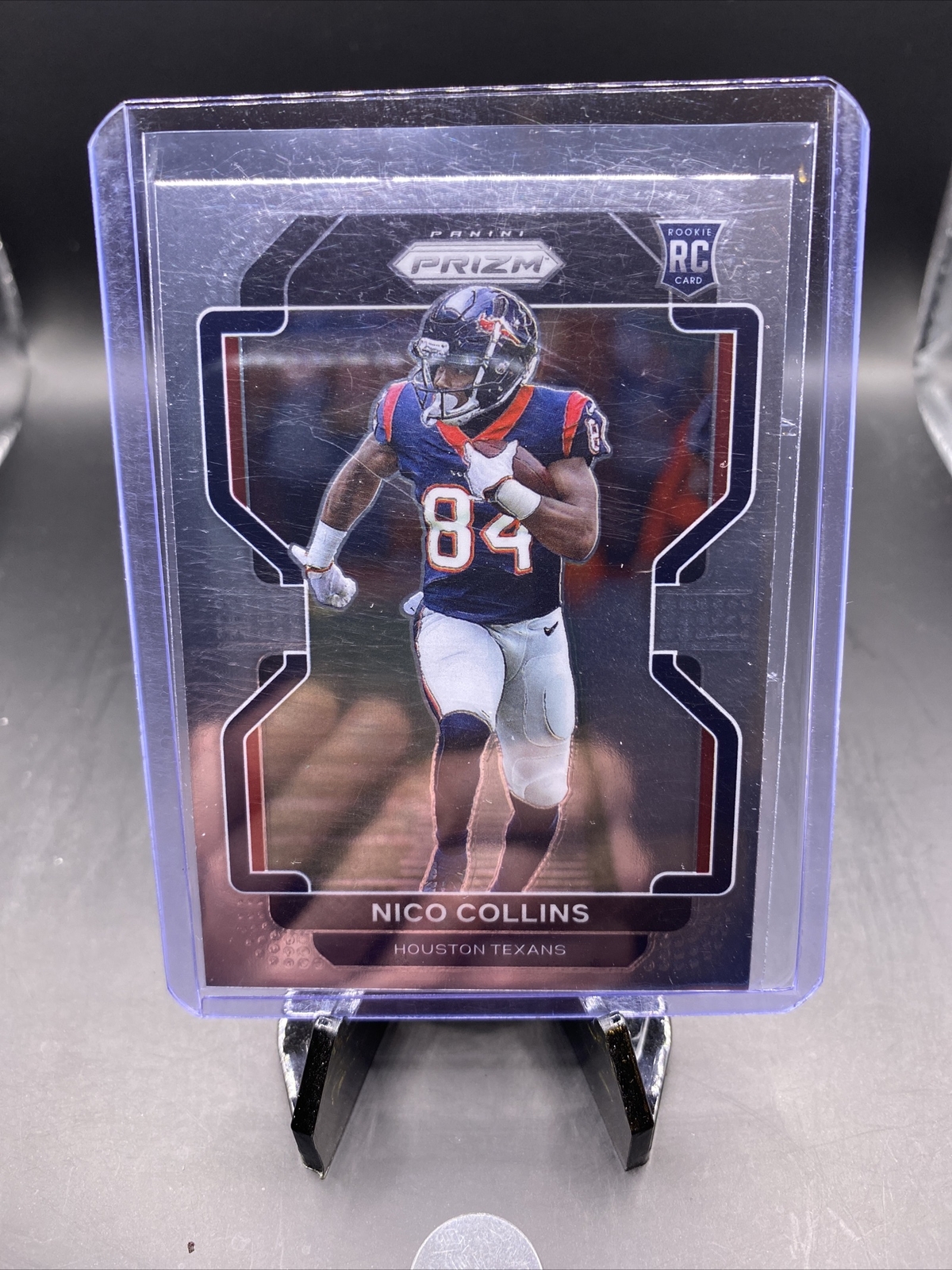 Nico Collins 2021 Panini Prizm NFL Football #360 Base Rookie RC Texans