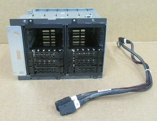 Fujitsu PRIMERGY TX300 S6 12 x 2.5" HDD Drive Bay Expansion Cage + SAS Cable
