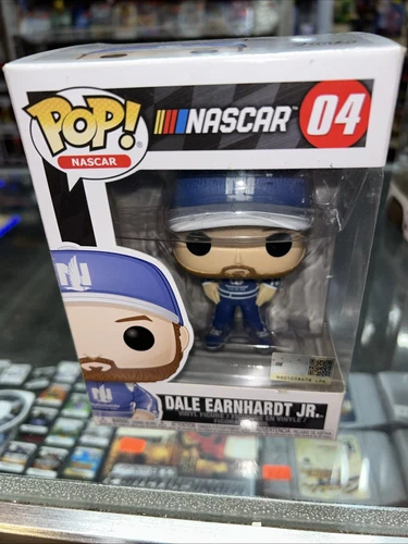 NIB Retired Funko Pop! Dale Earnhardt Jr. Nascar Vinyl Toy Figure #04