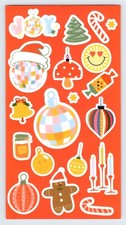 FUN CHRISTMAS IMAGES STICKERS 1 Sticker Sheet Scrapbooking SD3 B
