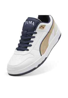 Puma RBD Game Herren Schuhe Weiß/Creme/Blau 395075 01 Sport Sneakers