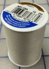 Cream Coats & Clark All Purpose Thread 400 Yard Spool - Various Quantity Options