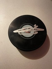 Columbus Blue Jackets GAVIN BRINDLEY Signed Hockey Puck