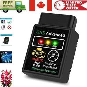 Bluetooth OBD II Outil de diagnostic automatique pour Android - Effacer les codes de défaillance
