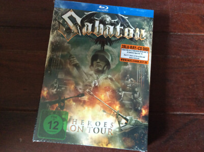 Sabaton - Heroes On Tour  [2 BLU RAY + 1 CD]NEU OVP