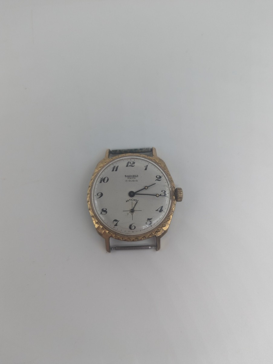 Montre Vintage Femme R.F.P. Plaqué Or - Cadran Guilloché, Mouvement Mécanique Manuel - Occasion