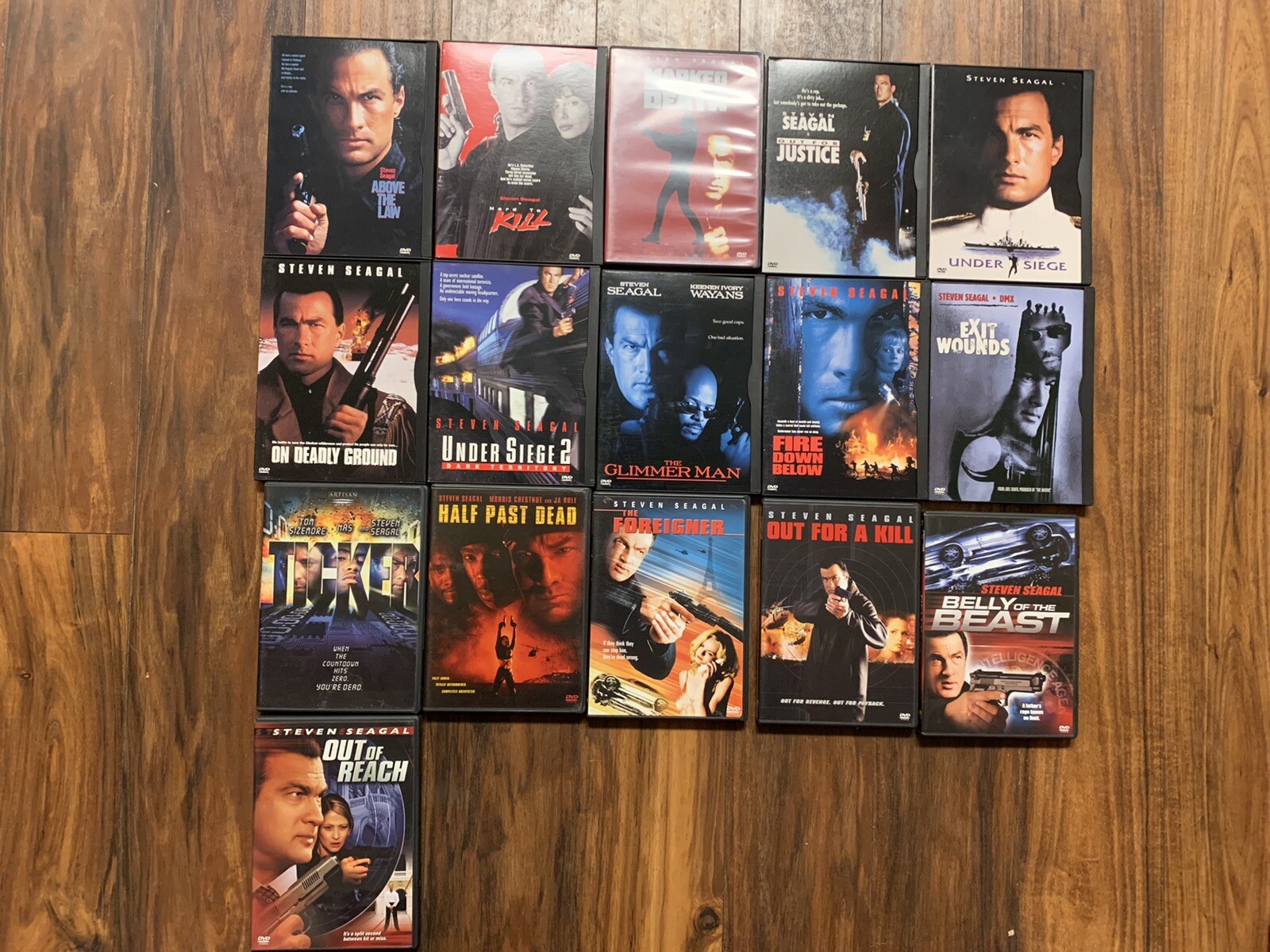 1-Disc DVD - Steven Seagal Movie Pick & Choose - 32 Film Set Collection |  eBay