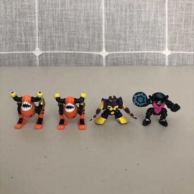 Z-Bots Micro Machines Vintage Megabots Buzzsaw Burger King Figure Robot 90s Lot