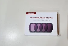 STARTRC 4 Pack ND/PL Filter Set for DJI Air 3 Accessories,Multi Coated HD Glass