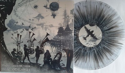 LP SPACE INVADERS & NIK TURNER Sonic Noise Opera - COLORED - NASONI 150 Hawkwind