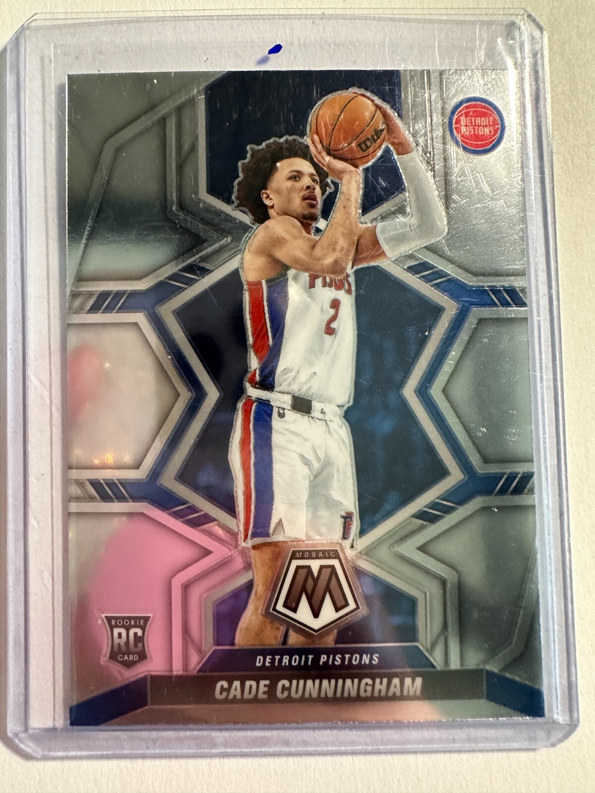 K101,669 - 2021-22 Panini Mosaic #203 Cade Cunningham RC