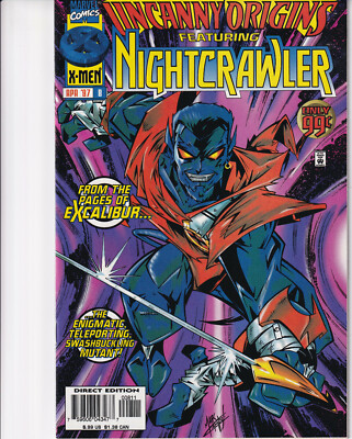 UNCANNY ORIGINS featuring NIGHTCRAWLER Vol. 1 No. 8 April 1997 MARVEL Comics 