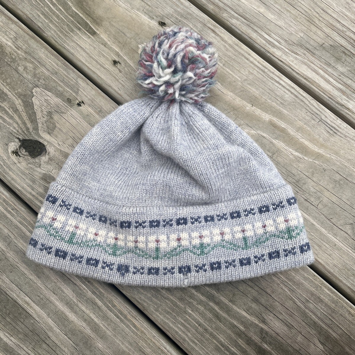 Mountain Ladies & Ewe Vermont Wool Acylic Lined Beanie Hat Cap