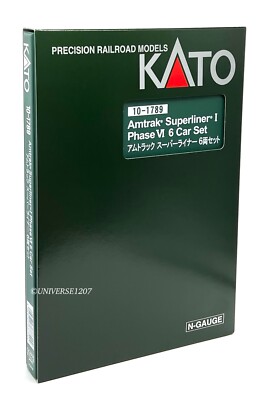KATO 10-1789 アムトラックスーパーライナー 6両セット KATO 10-1789 アムトラック スーパーライナー 6両セット N