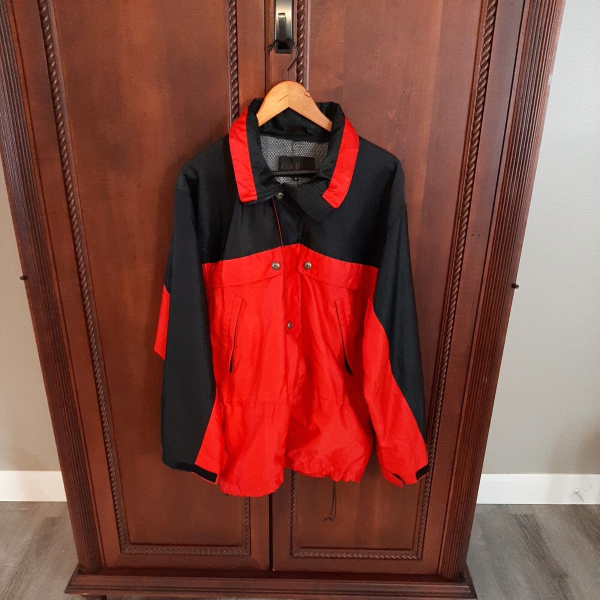 G tech drawstring jacket　the red thread THEREDTHREAD / ザレッドスレッド】G tech light jacket