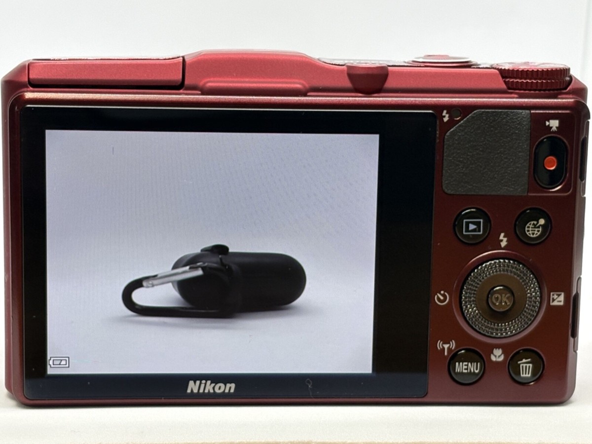 【極美品】ニコン Nikon COOLPIX S9700 レッド コンデジ Amazon.com : Nikon COOLPIX S9700 Compact Digital Camera