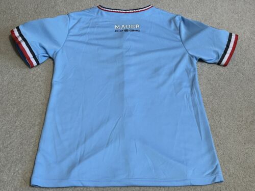 Minnesota Twins Baseball Jersey SGA Youth Large Powder Blue Mauer Stitched - Picture 7 of 8