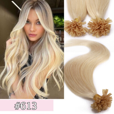 200 Strähnen Keratin Bonding Hair Extensions 100% Remy Echthaar Haarverlängerung