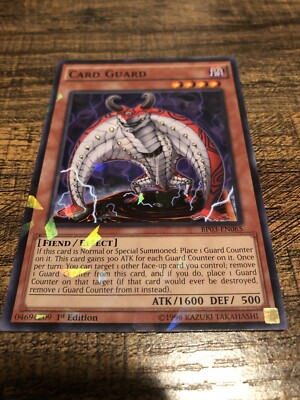 Yugioh Card Guard BP03-EN065 1st Ed Shatterfoil Rare | eBay