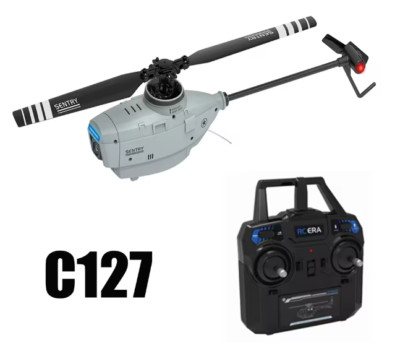 C127 RC Helikopter mit 1080P HD Kamera   Auto-Start, Auto-Landung, Gyro & 6-Kana