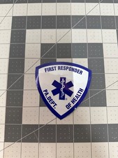 PENNSYLVANIA FIRST RESPONDER 3 1/2" Emergency Medical Services Decal